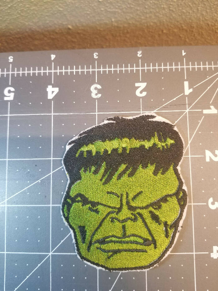 Brute Face Iron On Patch