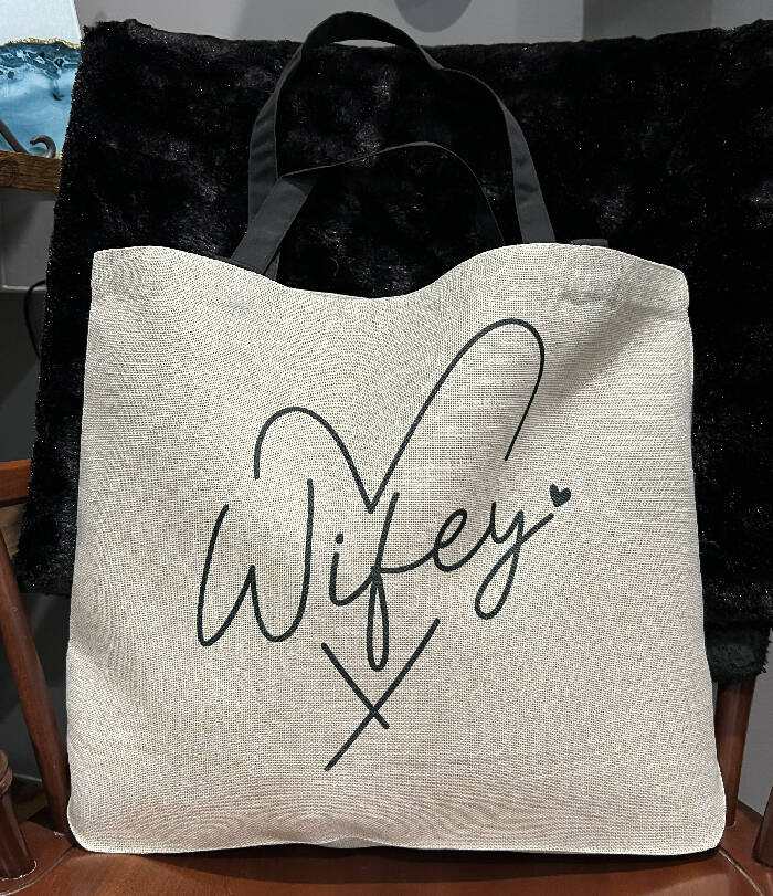 Wifey Tote Bag