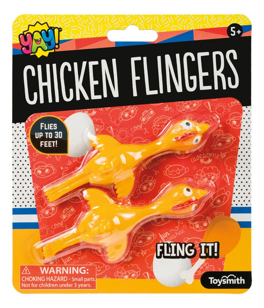 Yay! Chicken Flingers Impulse Toy, Fling Toy