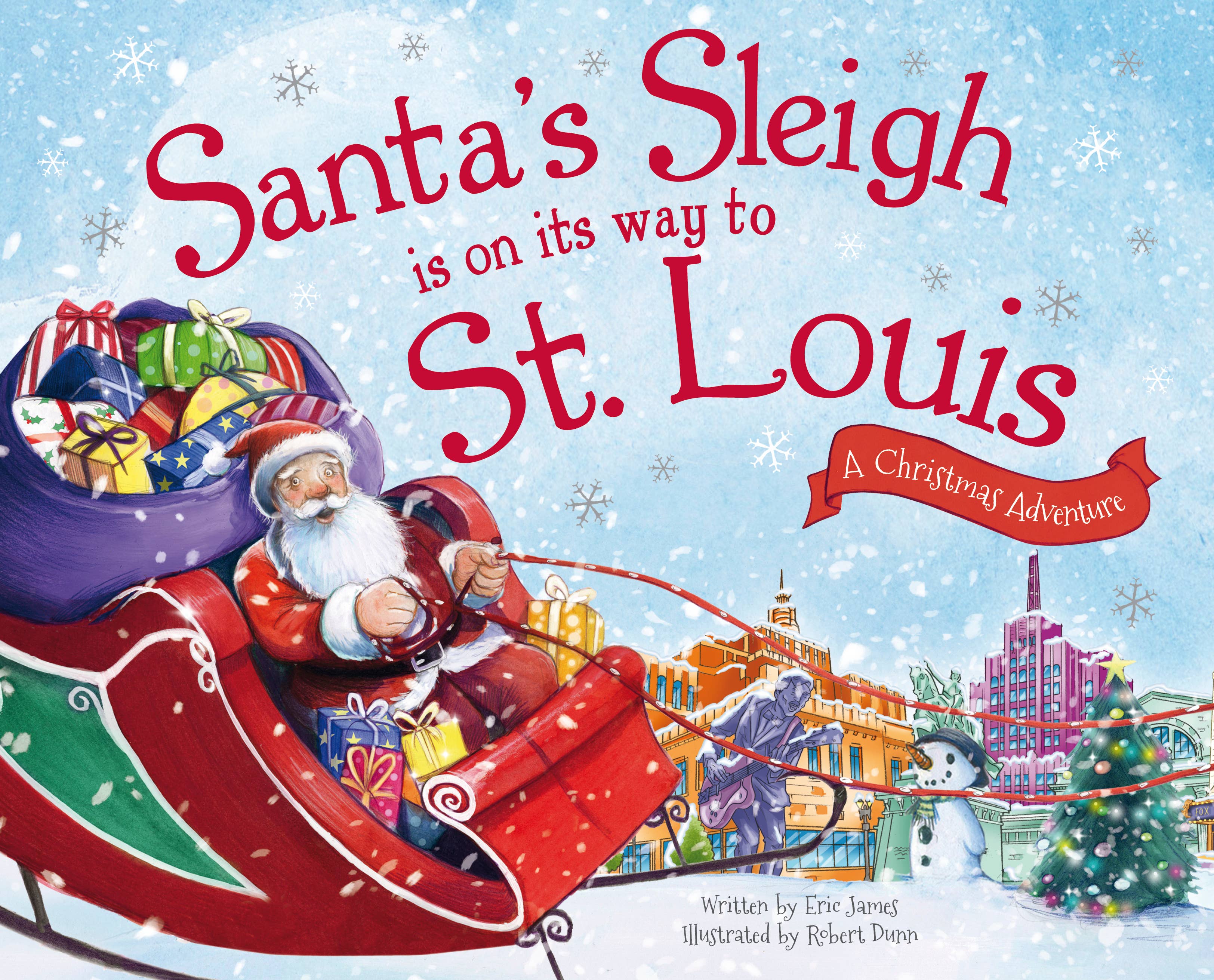 Sourcebooks - Santa's Sleigh Is on Its Way to St. Louis (hardcover)