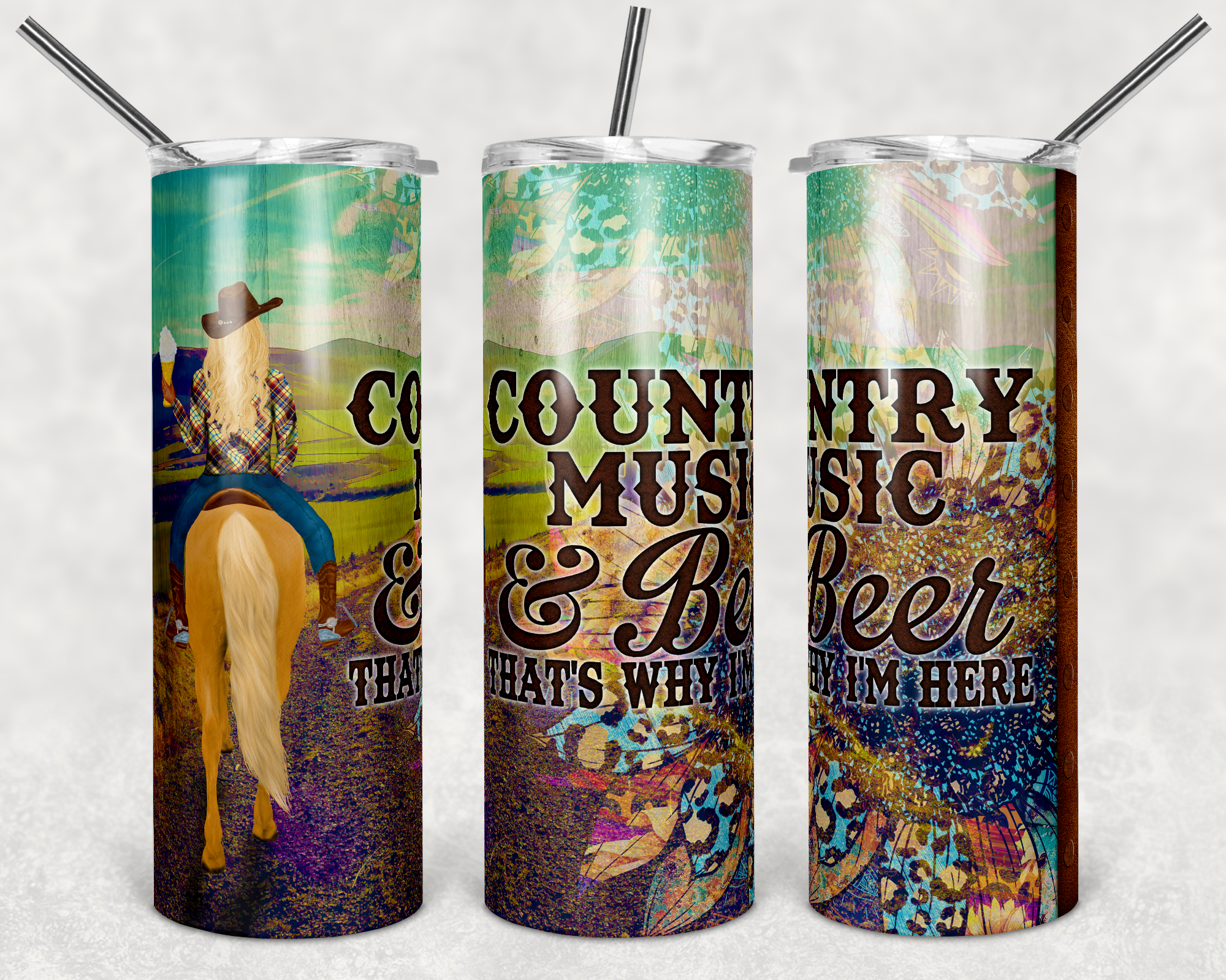Country Music & Beer - 20oz Tumbler