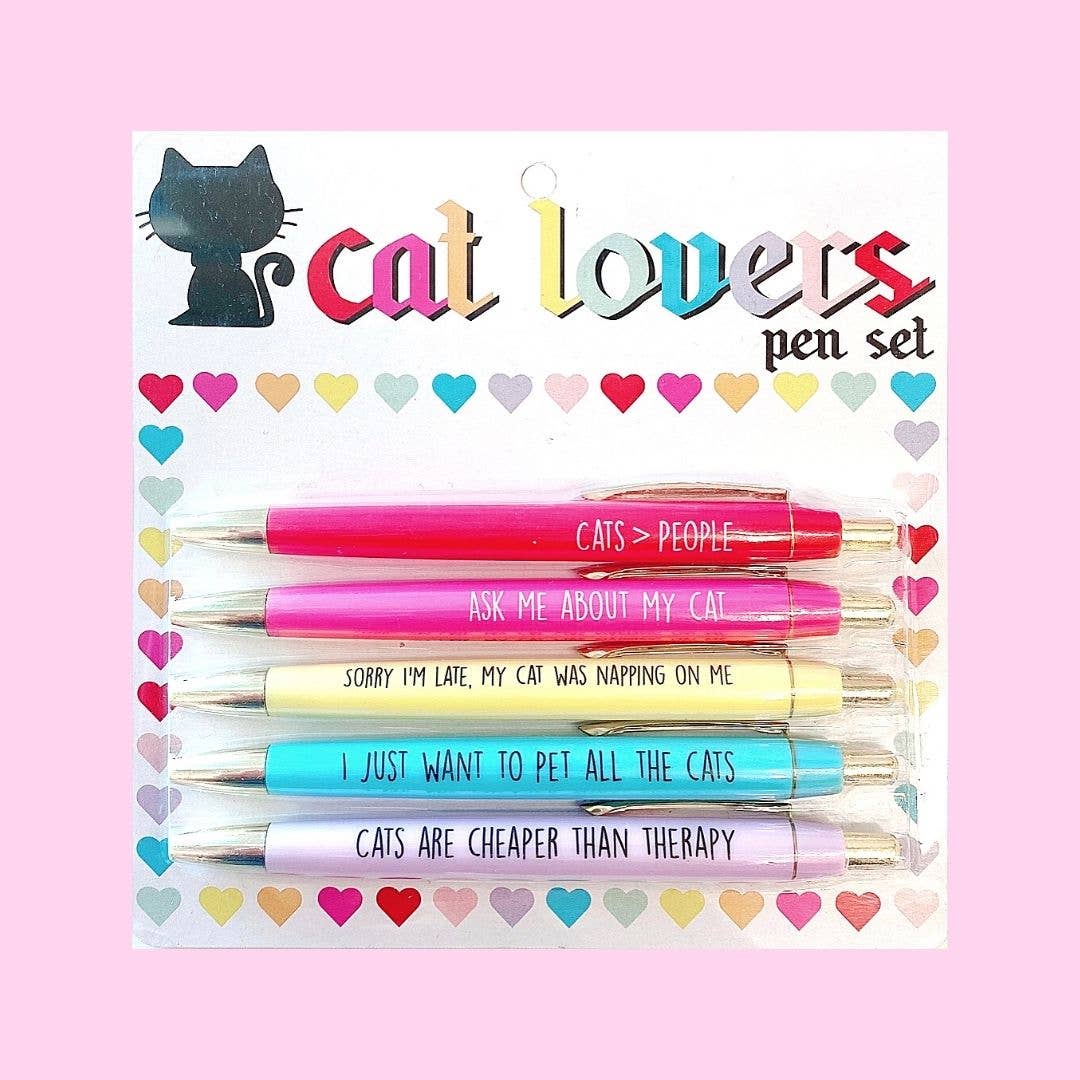 FUN CLUB - Cat Lovers Pen Set