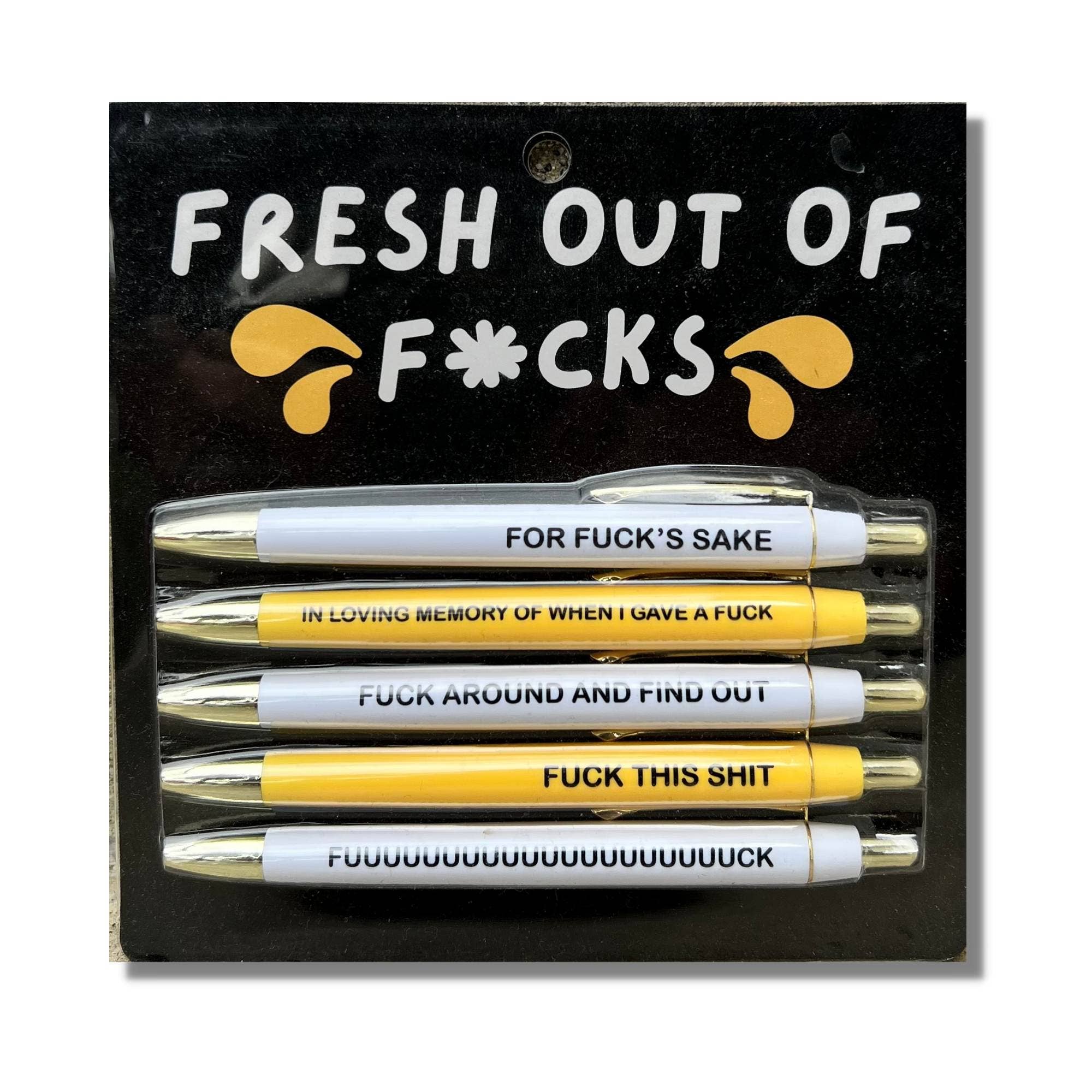 FUN CLUB - Fresh out of Fucks Pen Set