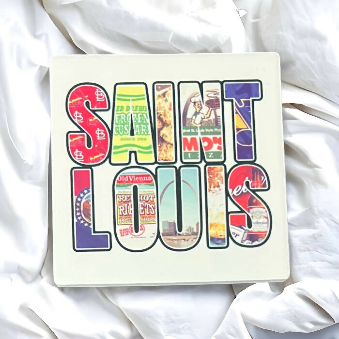 Saint Louis Favorite brands coaster