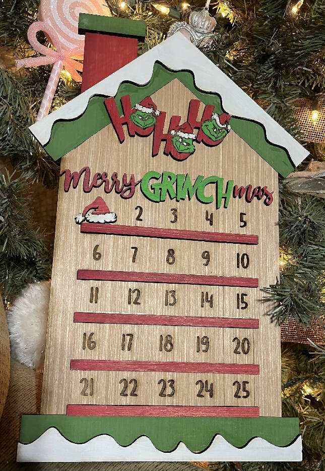 Merry grinch mas Christmas countdown