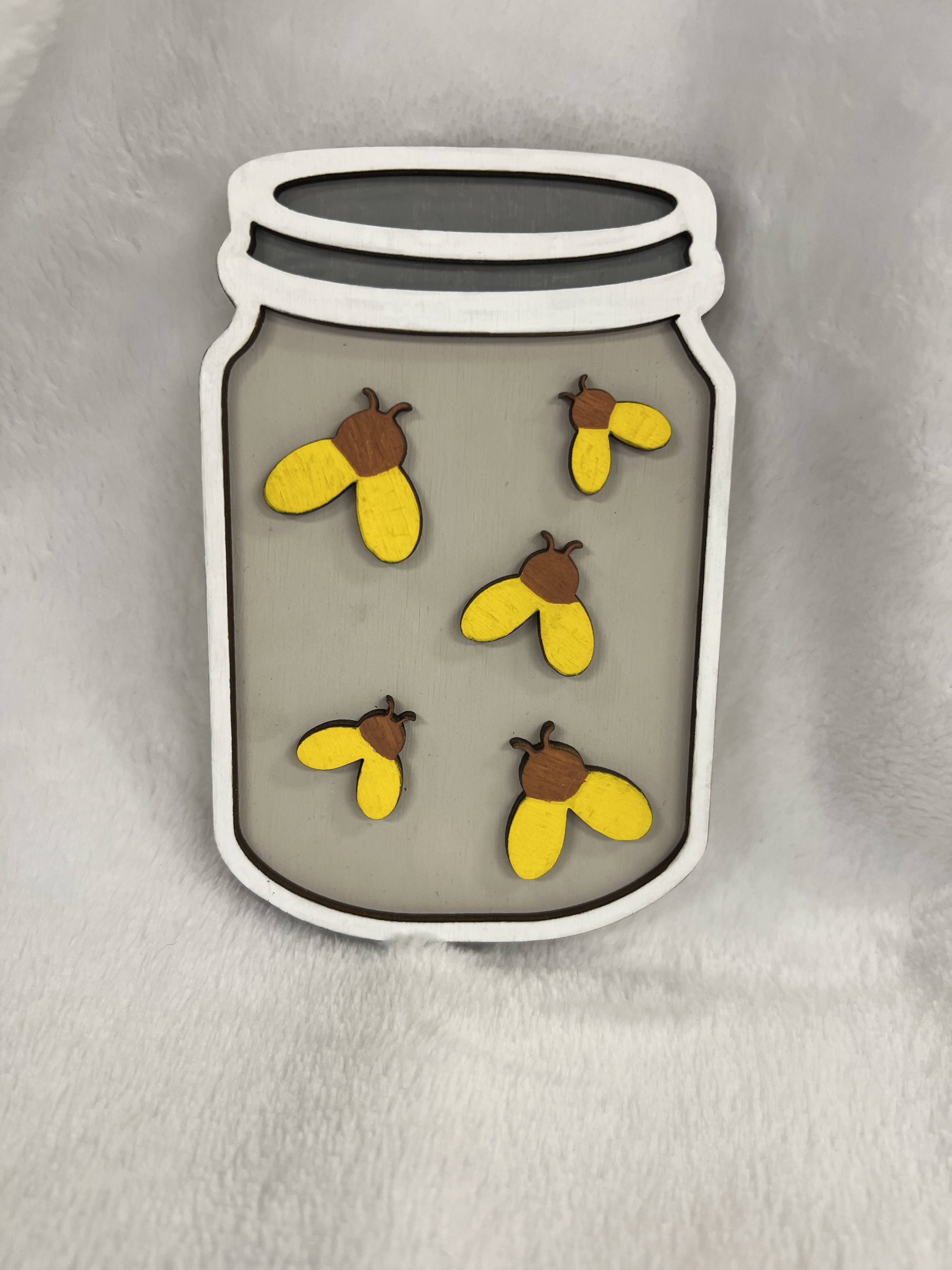 Small Velcro Insert (bee jar) WH31