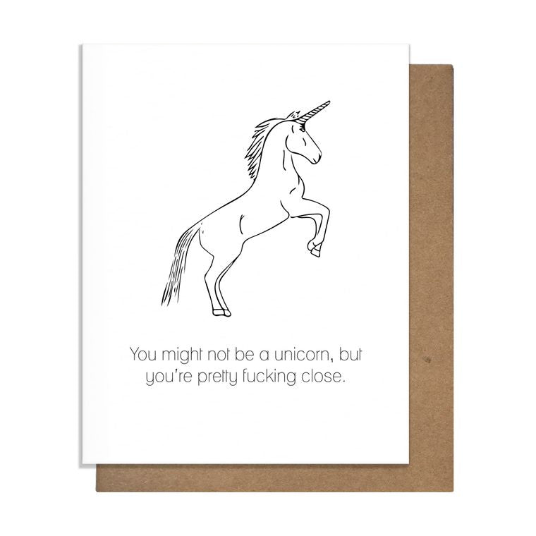 Perfect Unicorn Card