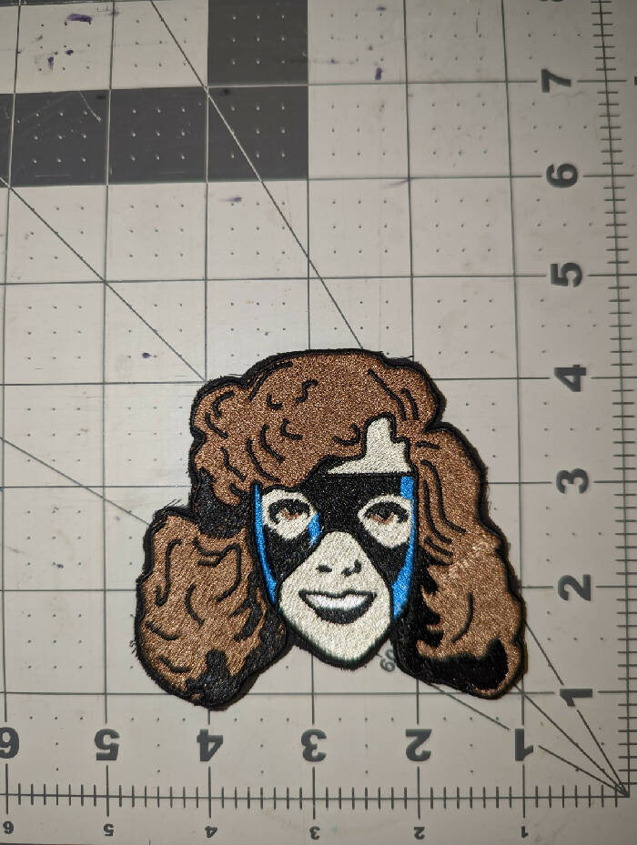 Kitty Pryde Face Iron On Patch