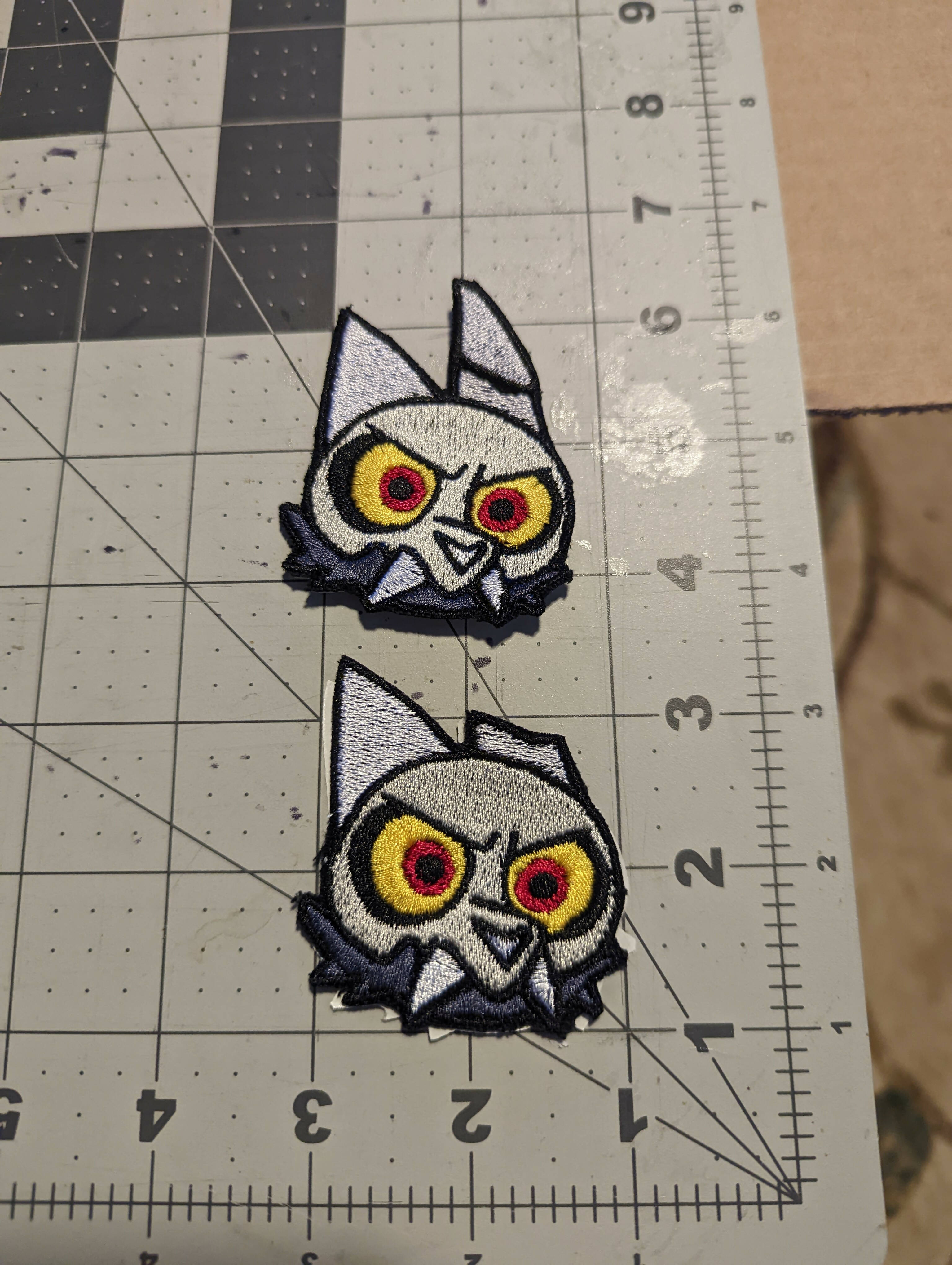 Owl House King of Demons Iron On Patch