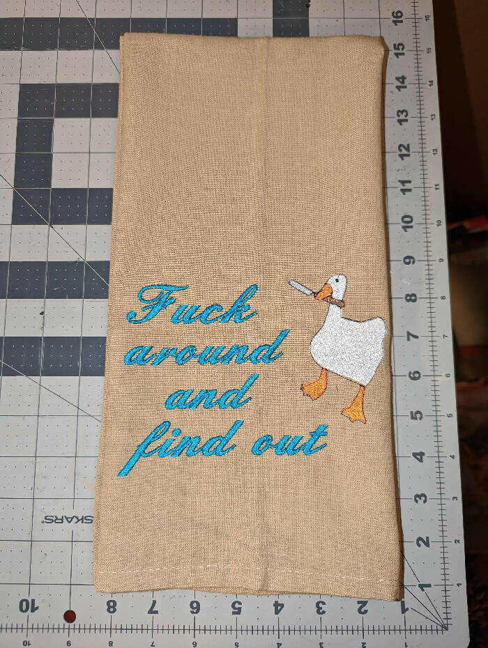FAFO Goose Towel