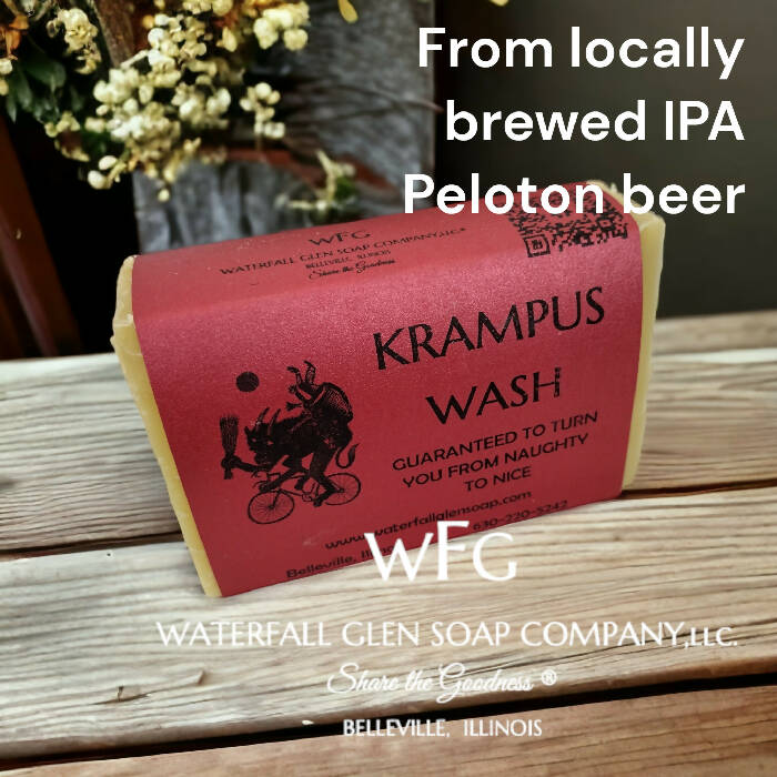 Krampus Wash vegan beer soap