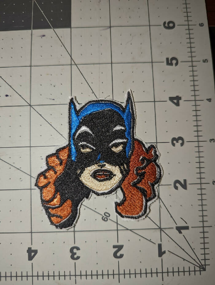 Patsy Walker Hellcat Face Iron On Patch