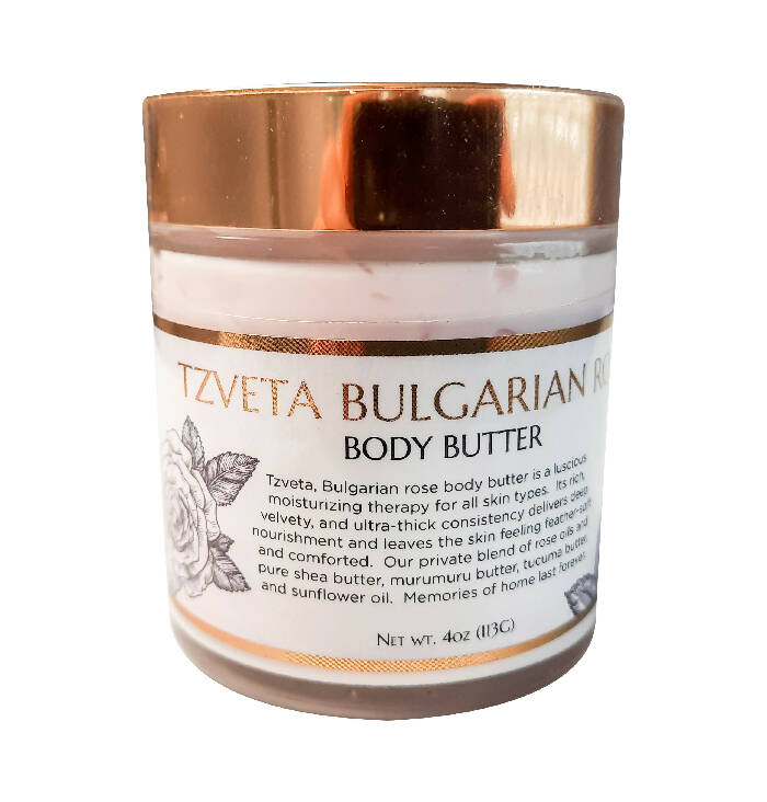 Tzveta Bulgarian rose body butter