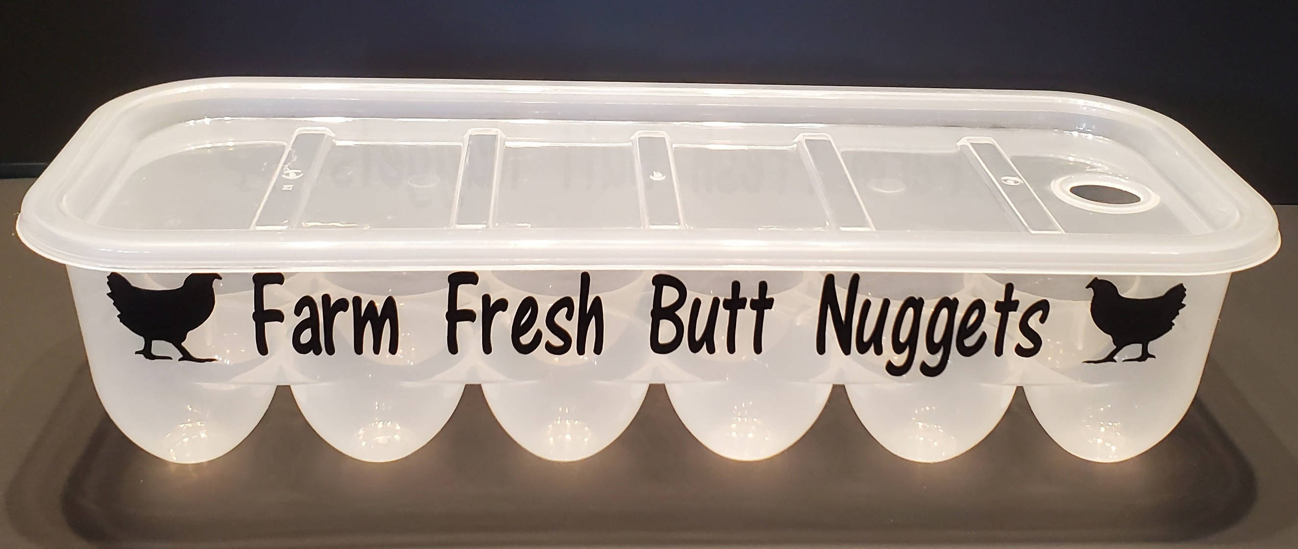 Farm Fresh Butt Nuggets... Egg Carton